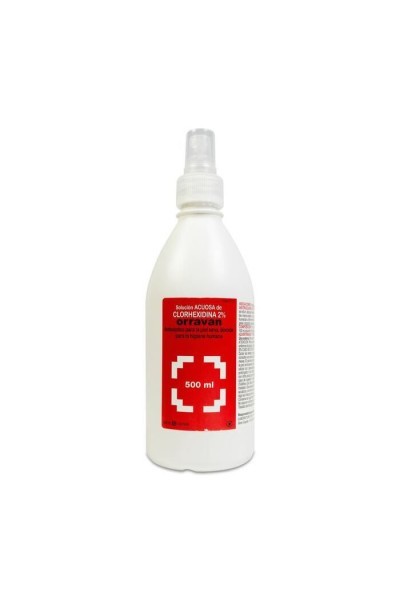 ORRAVAN - Chlorhexidine 2% Aqueous Solution 500ml