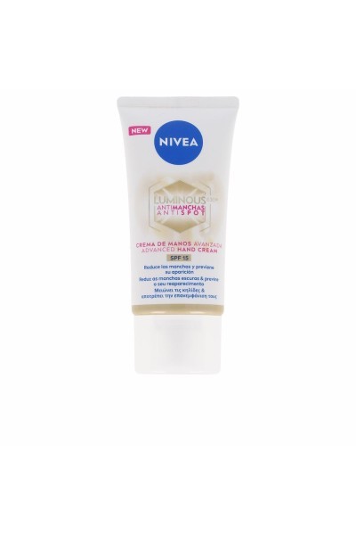 Nivea Luminous 630 Antimanchas Hand Cream Spf15 50ml