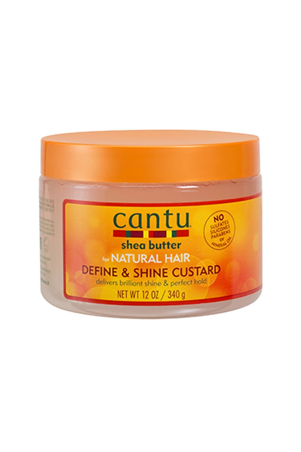 Cantu For Natural Hair Define y Shine Custard 340g