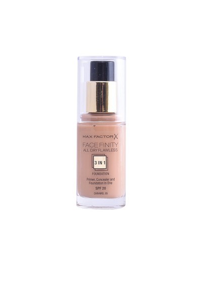 Max Factor Facefinity 3 In 1 Primer, Concealer And Foundation Spf20 85 Caramel 30ml