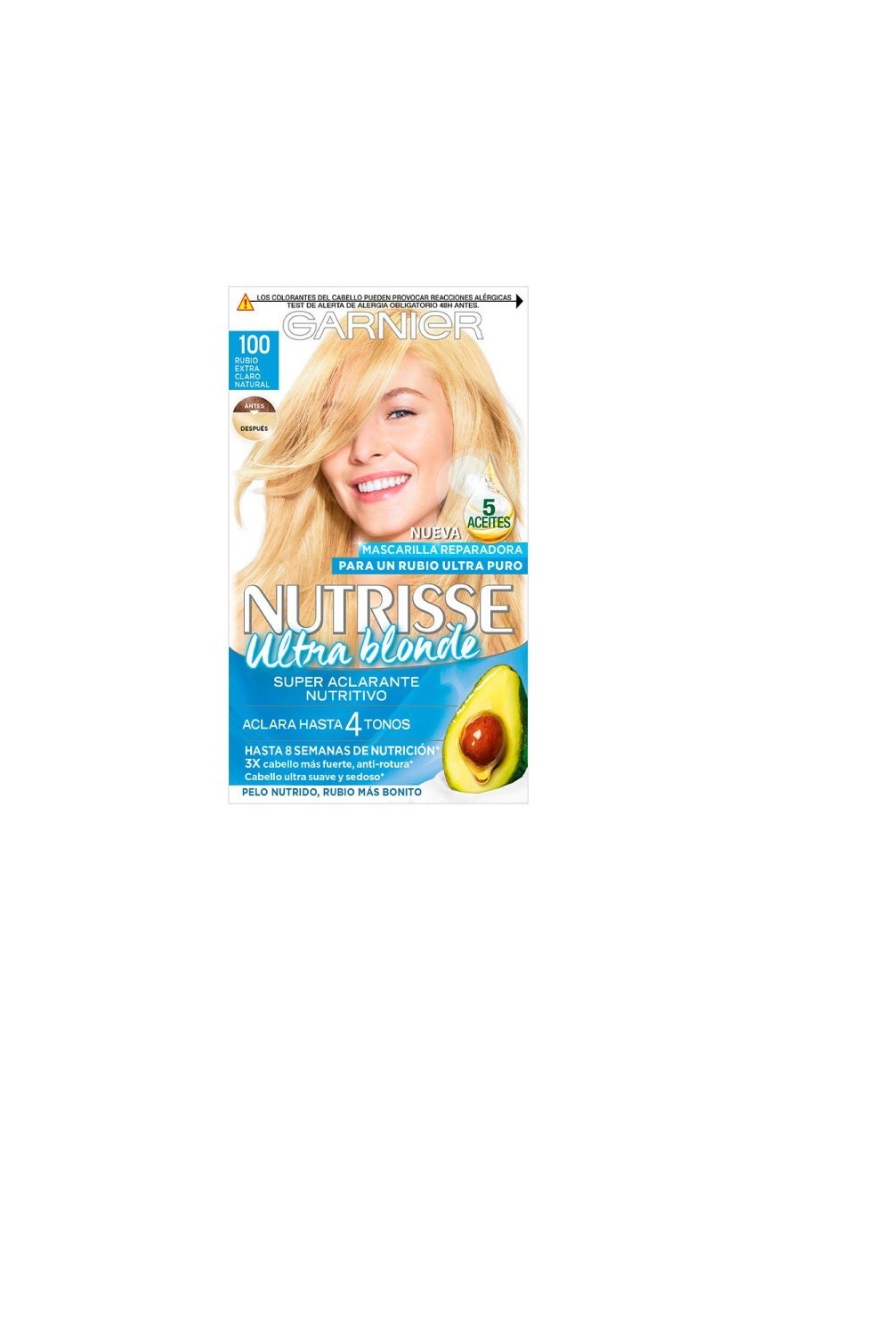 Garnier Nutrisse Crème Nourishing Color 100 Extra Light Natural Blonde