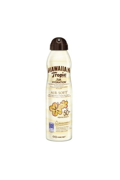 Hawaiian Tropic Silk Hydration Air Soft Sunscreen Mist Spf50+ 220ml