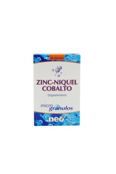 Neo Microgranulos Zinc Niquel Cobalto 50 Caps