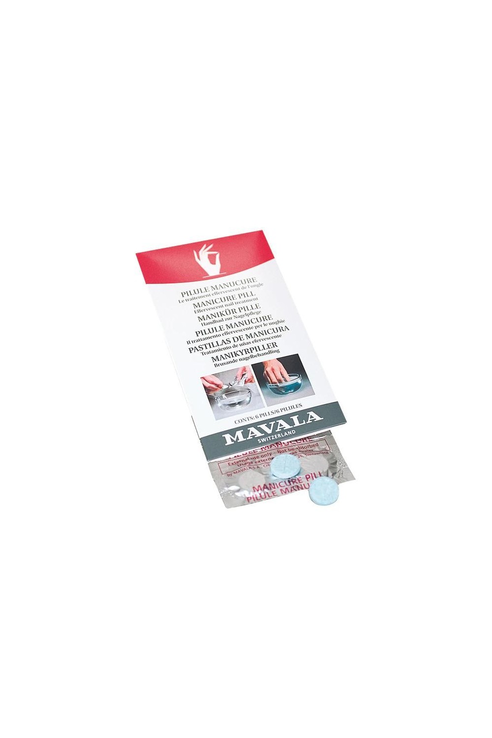 Mavala Pastillas Manicura 6 Uds