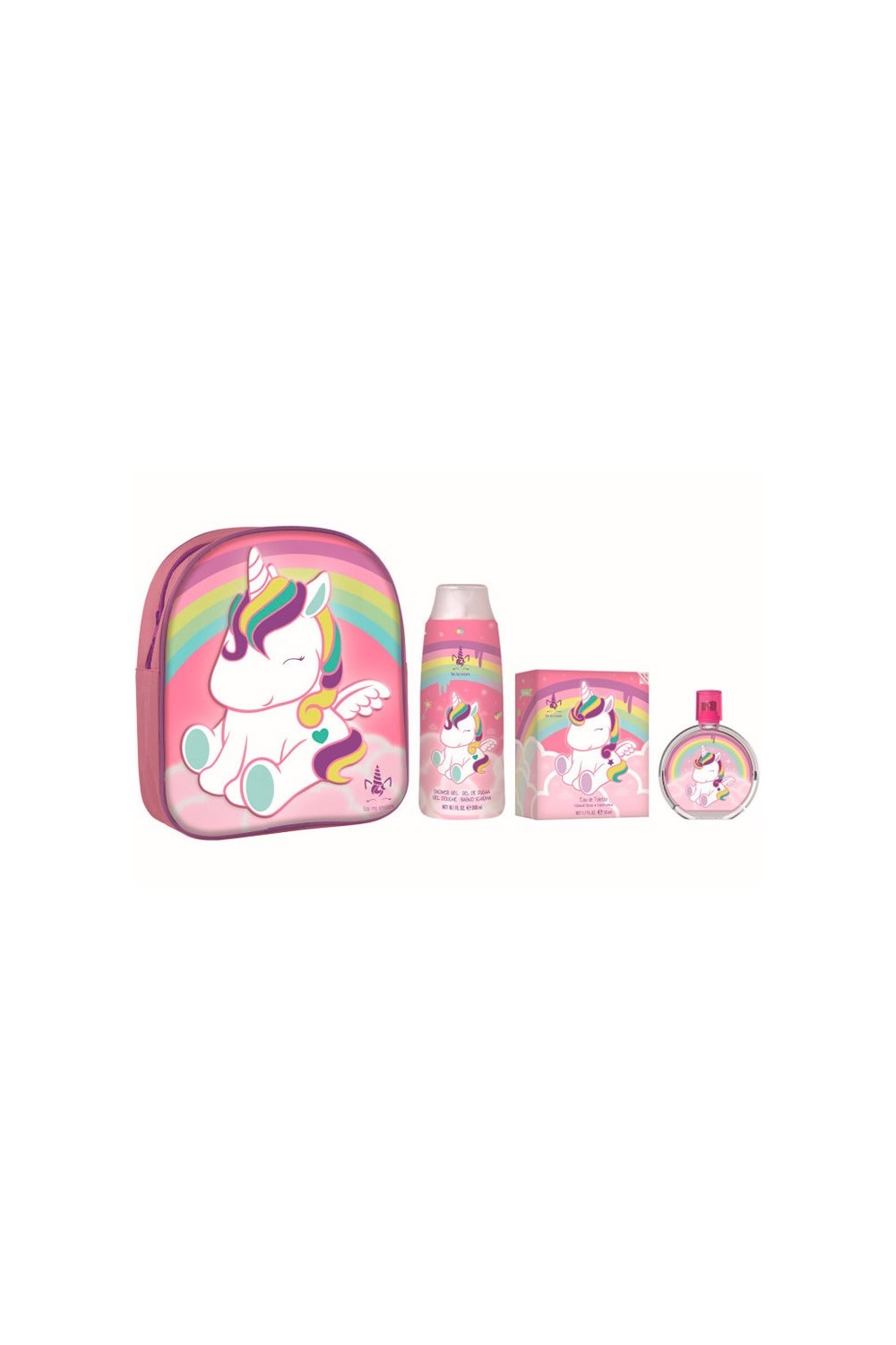 Cartoon Eau My Unicorn Eau De Toilette Spray 50ml Set 3 Pieces