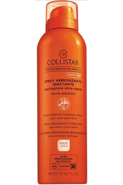 Collistar Perfect Tanning Moisturizing Spray Spf30 200ml