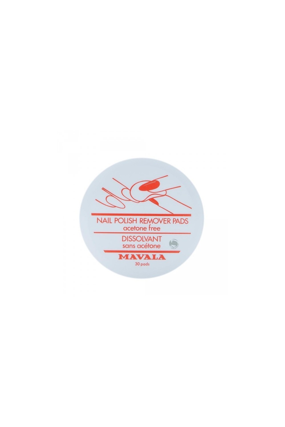 Mavala Nail Polish Remover Pads 30 Units