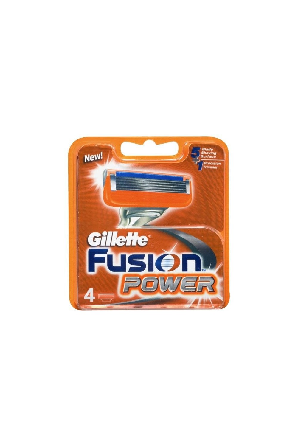 Gillette Fusion Power Refill 4 Units