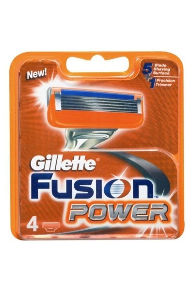 Gillette Fusion Power Refill 4 Units