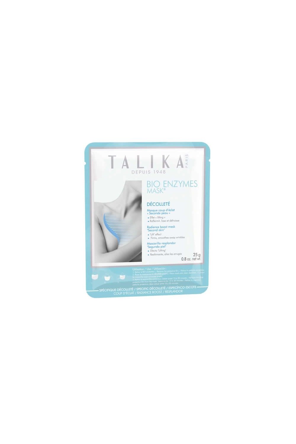 Talika Bio Enzymes Mask Décolleté 1 Unit