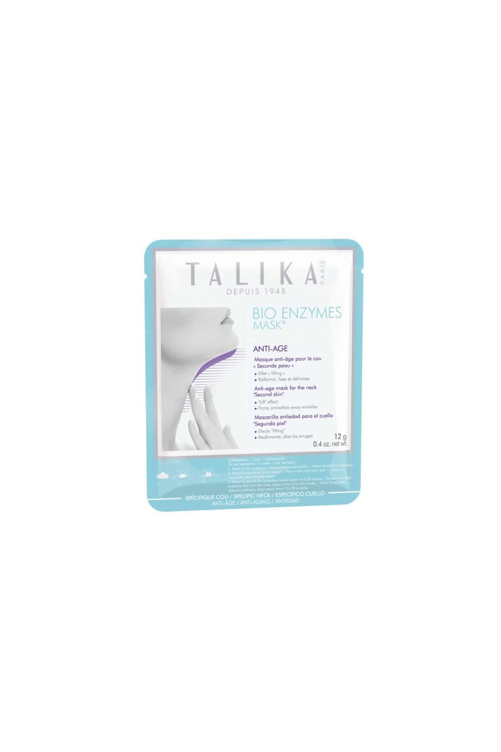 Talika Bio Enzyme Mask Anti-Aging Neck 12g