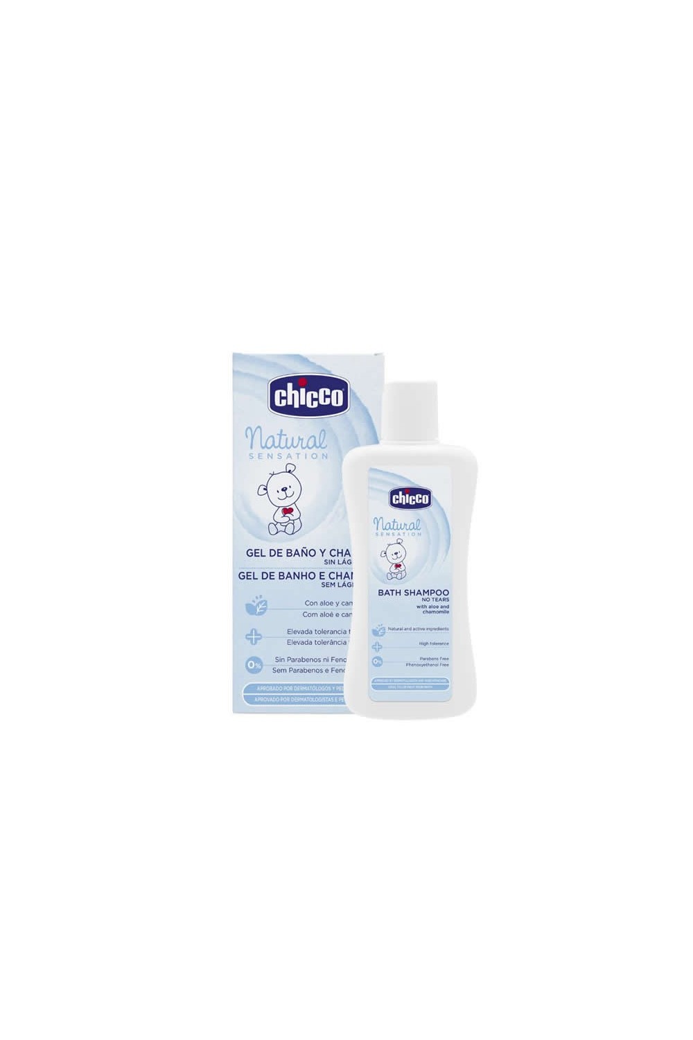 Chicco Natural Sensation Bath Shampoo No Tears 200ml