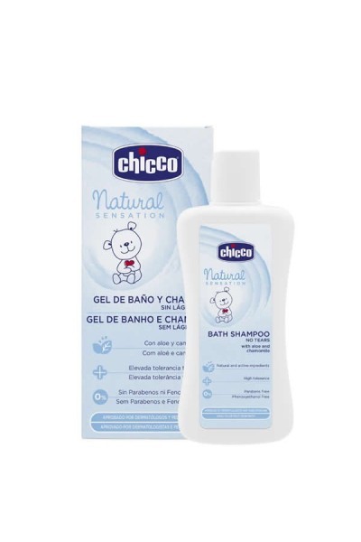 Chicco Natural Sensation Bath Shampoo No Tears 200ml