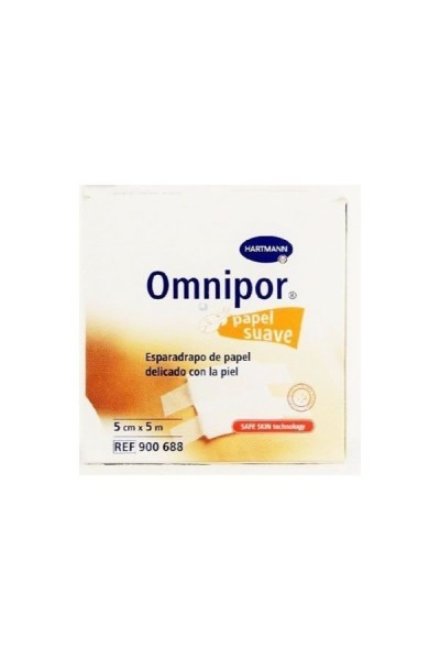 Hartmann Omnipor  Adhesive Tape Paper 5cmx5m
