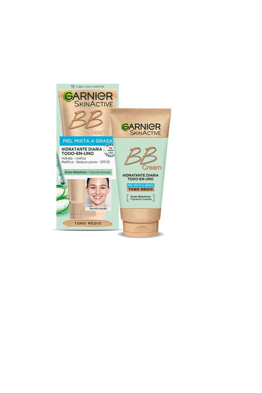 Garnier Bb Cream Combination To Oily Skin Medium 50ml