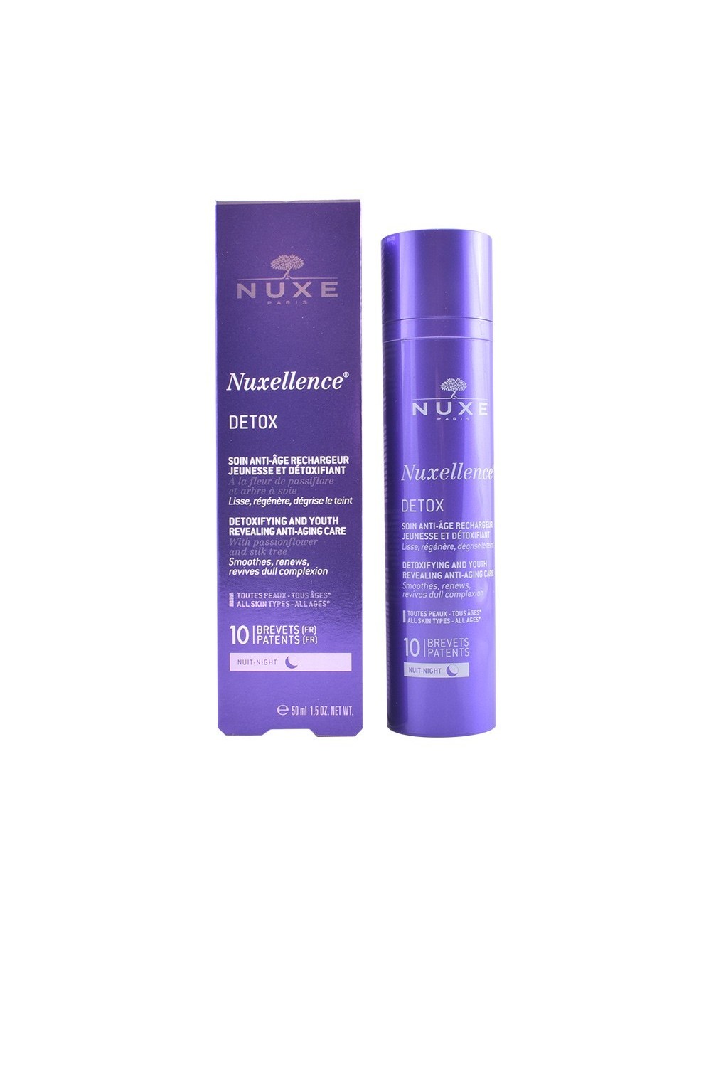 Nuxe Nuxellence Detox Detoxifying Anti Ageing Night Care 50ml
