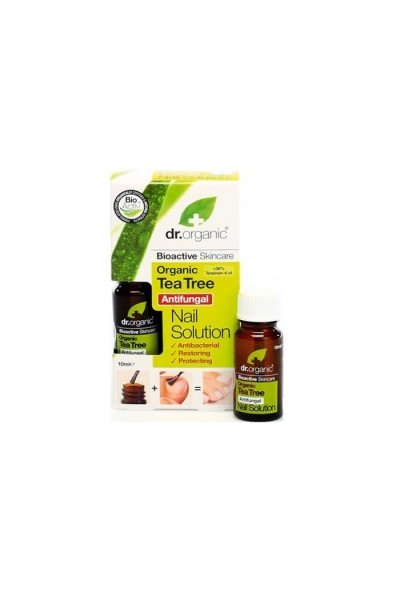 DR. ORGANIC - Dr Organic Tea Tree Nail Solution 10ml