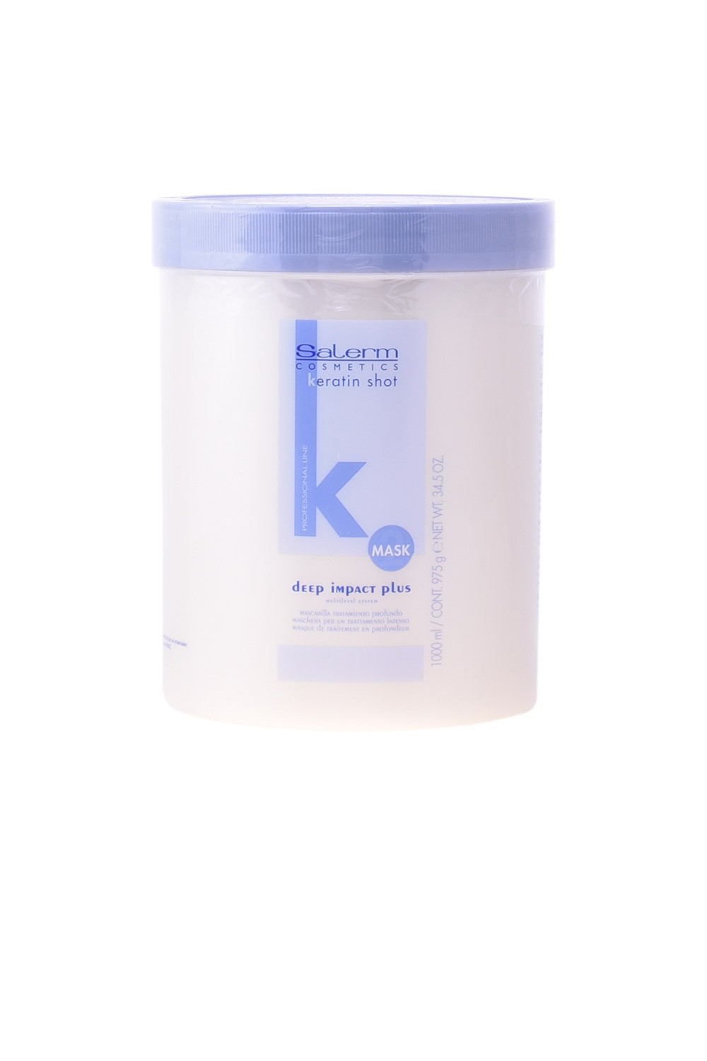 Salerm Cosmetics Keratin Shot Mask Deep Impact Plus 1000ml