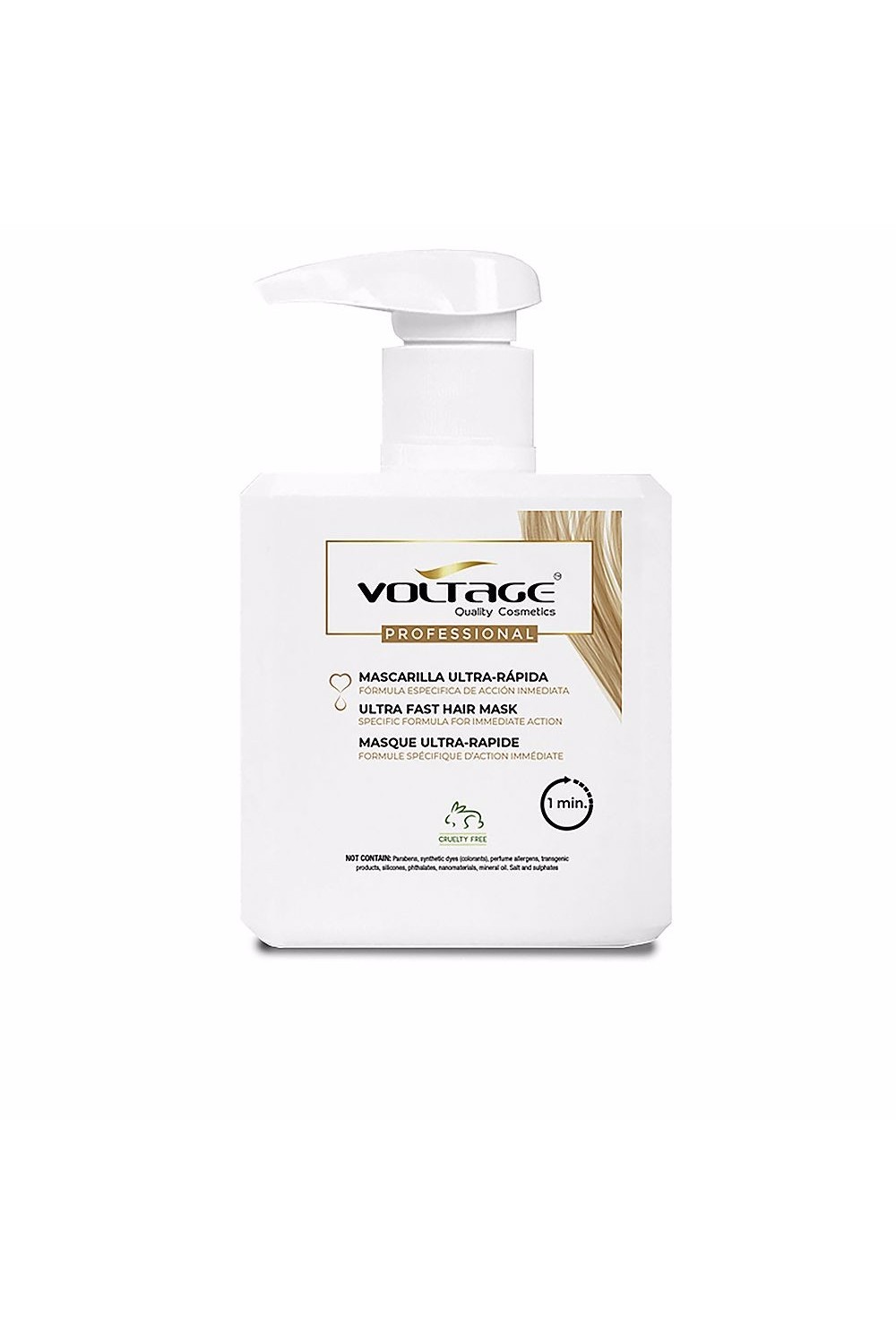 Voltage Cosmetics Voltage Prof Ultra Rapida Masc 500ml