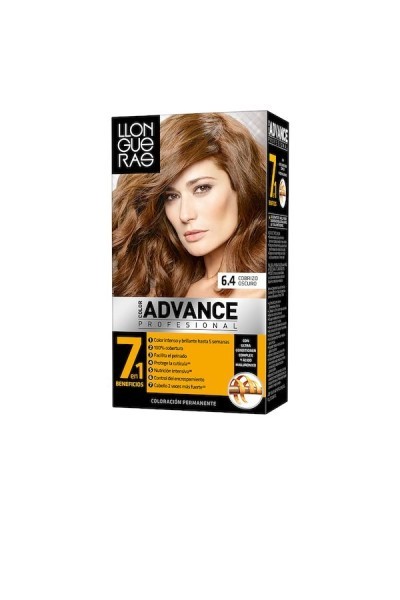 Llongueras Color Advance Hair Colour 6,4 Cobrizo Oscuro