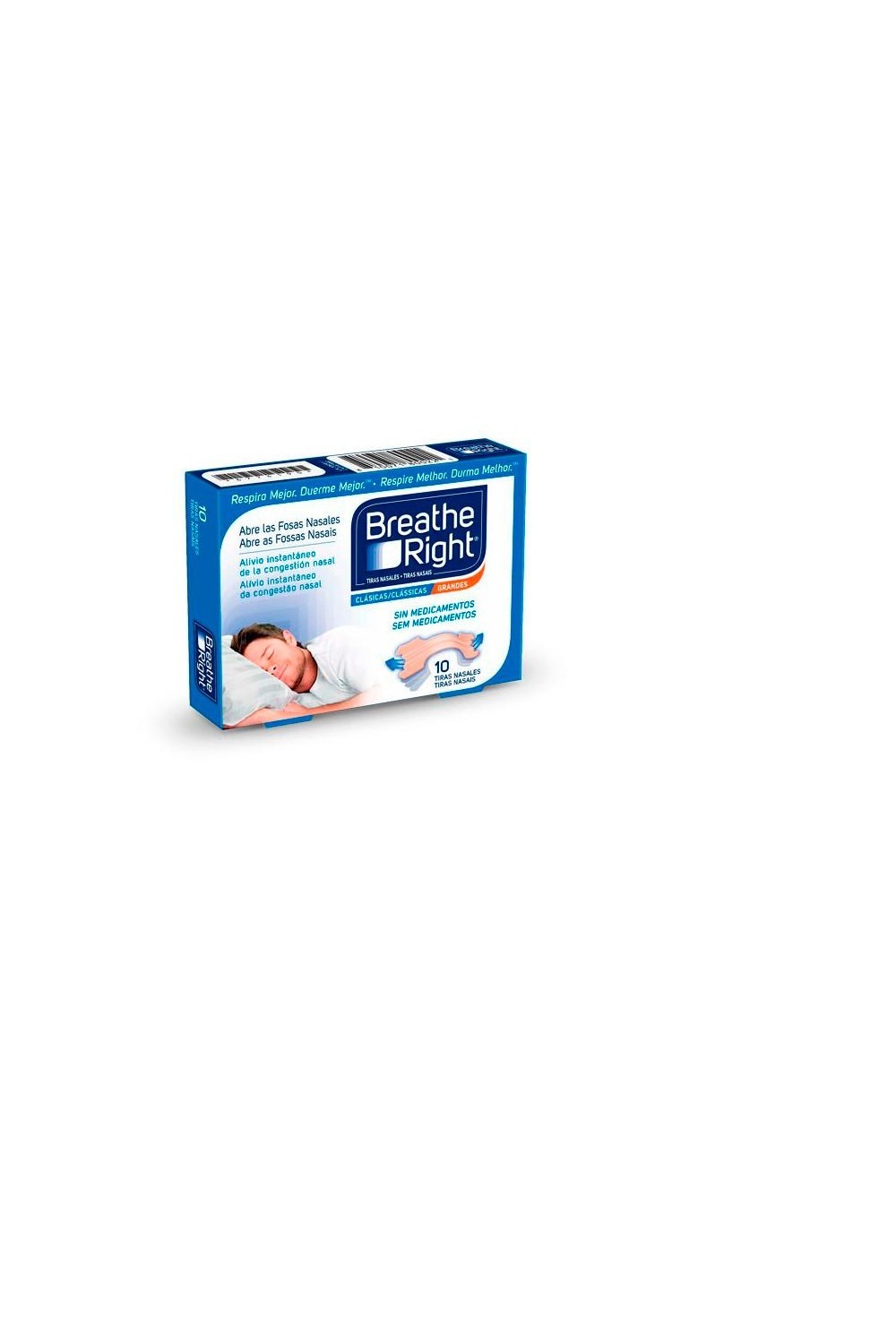 Breathe Right Nasal Strips Large 10U