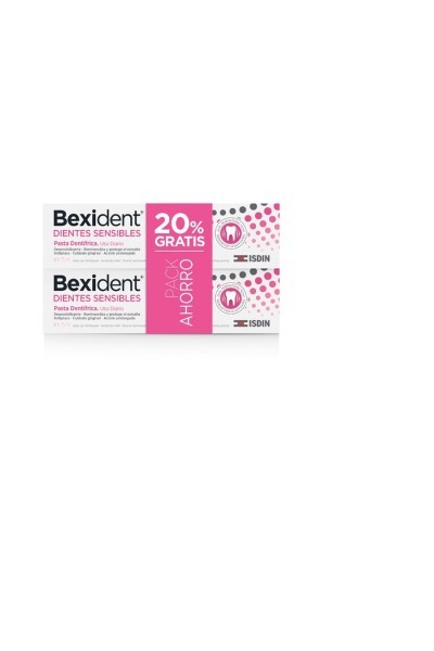 Isdin Duo Bexident Teeth Sensi Paste 2X75ml