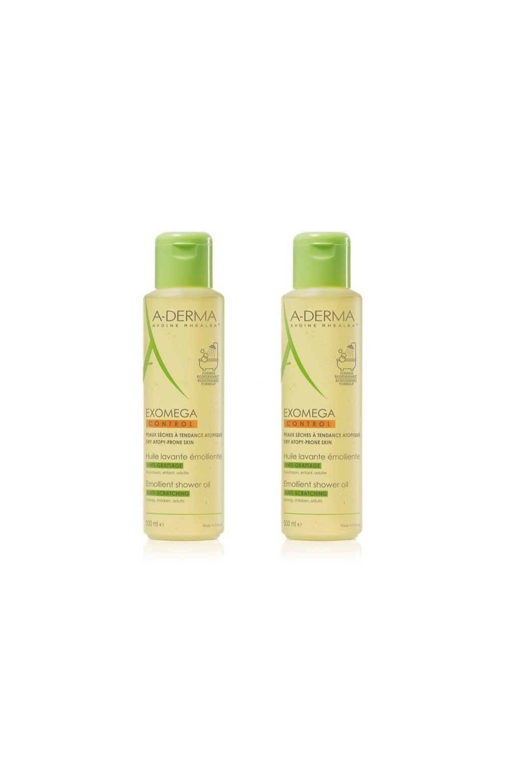 A-Derma Exomega Cleansing Oil Dry Skin 2x500ml