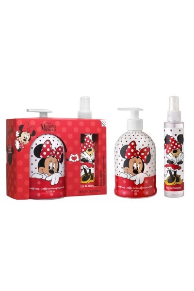 Disney Minnie Mousse Eau De Toilette Spray 150ml Set 2 Pieces