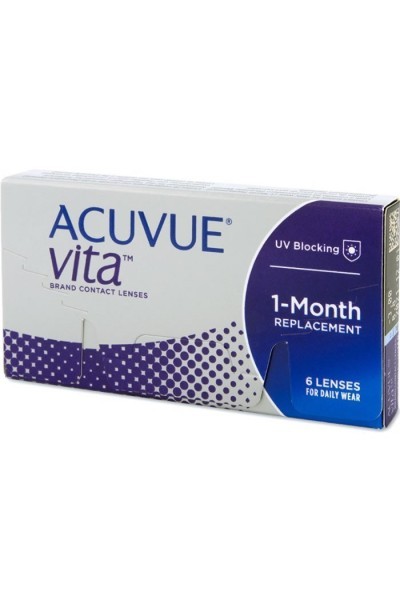 Acuvue Vita Contact Lenses 1 Mounth Replacement -2.25 BC/8.4 6 Units