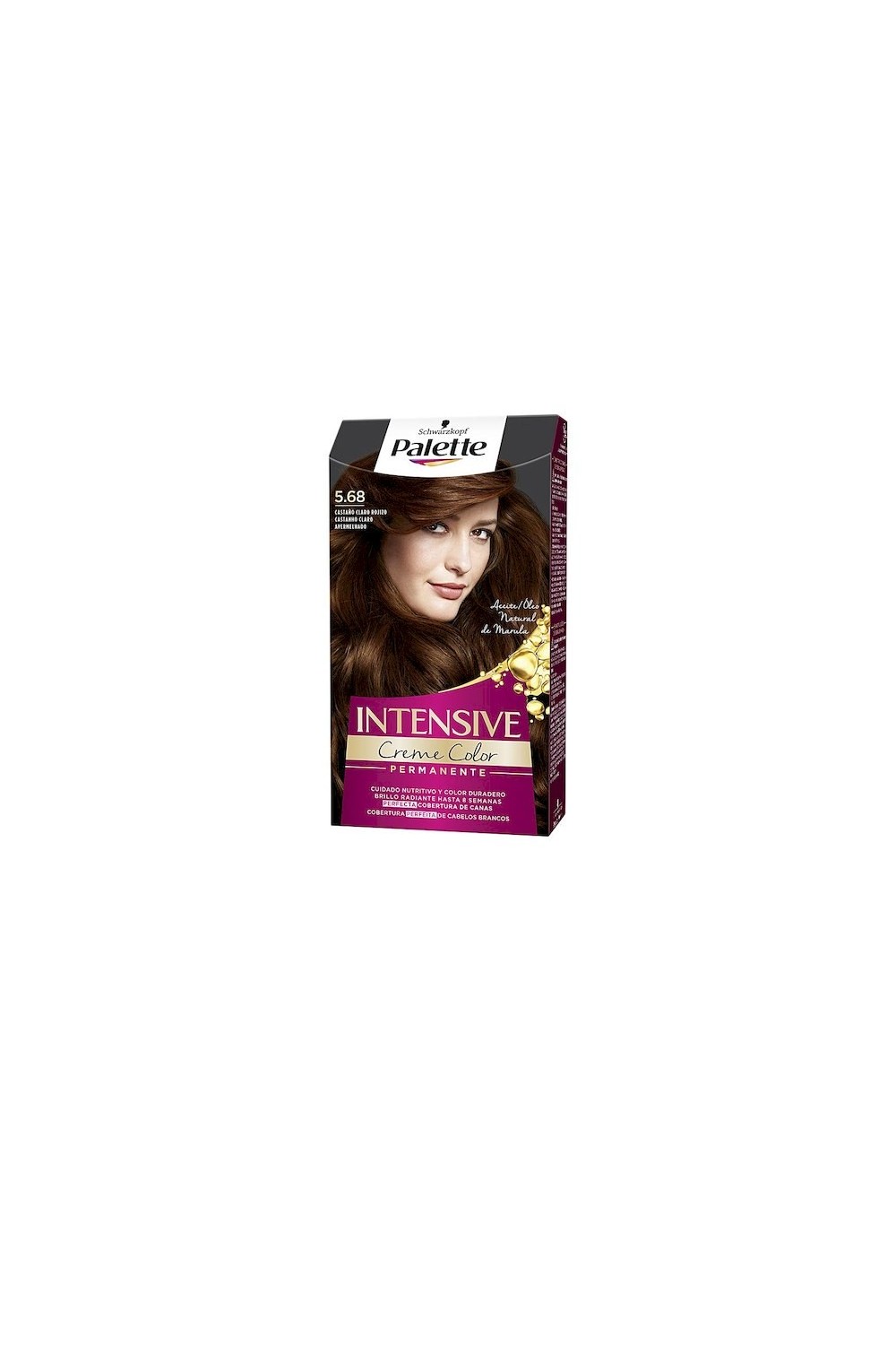 Schwarzkopf Palette Intensive Creme Color Tint 5.68 Light Reddish Brown