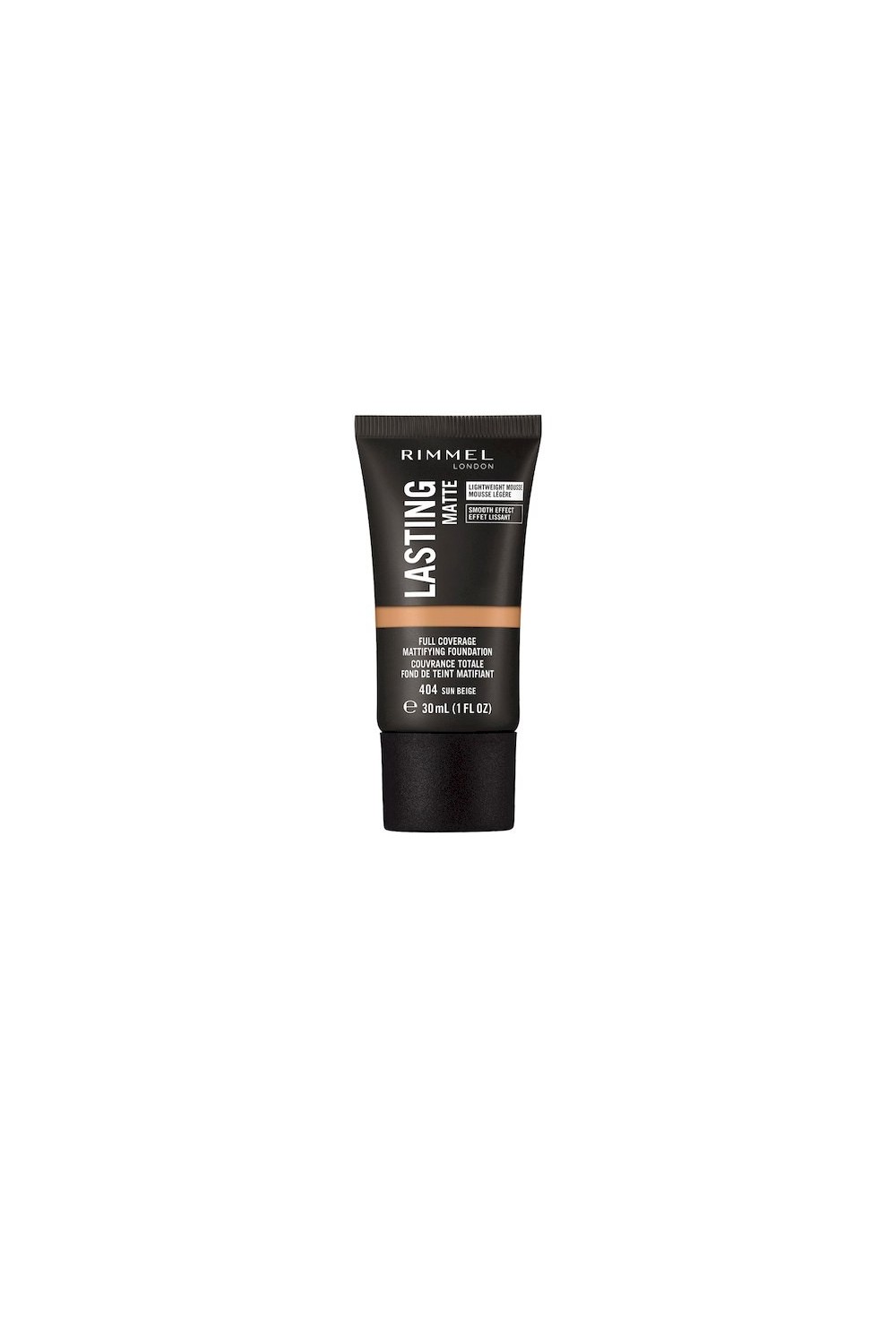 Rimmel London Lasting Matte Foundation 404 Sun Beige 30ml