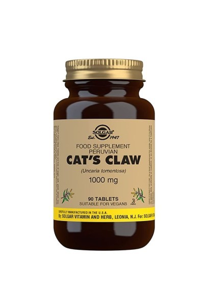 Solgar Cat's Claw 90 Tablets