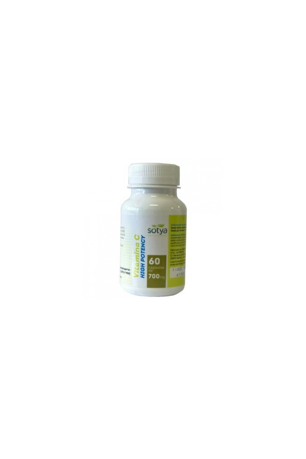 Sotya Vitamina C High Potency 60 Cap 700mg