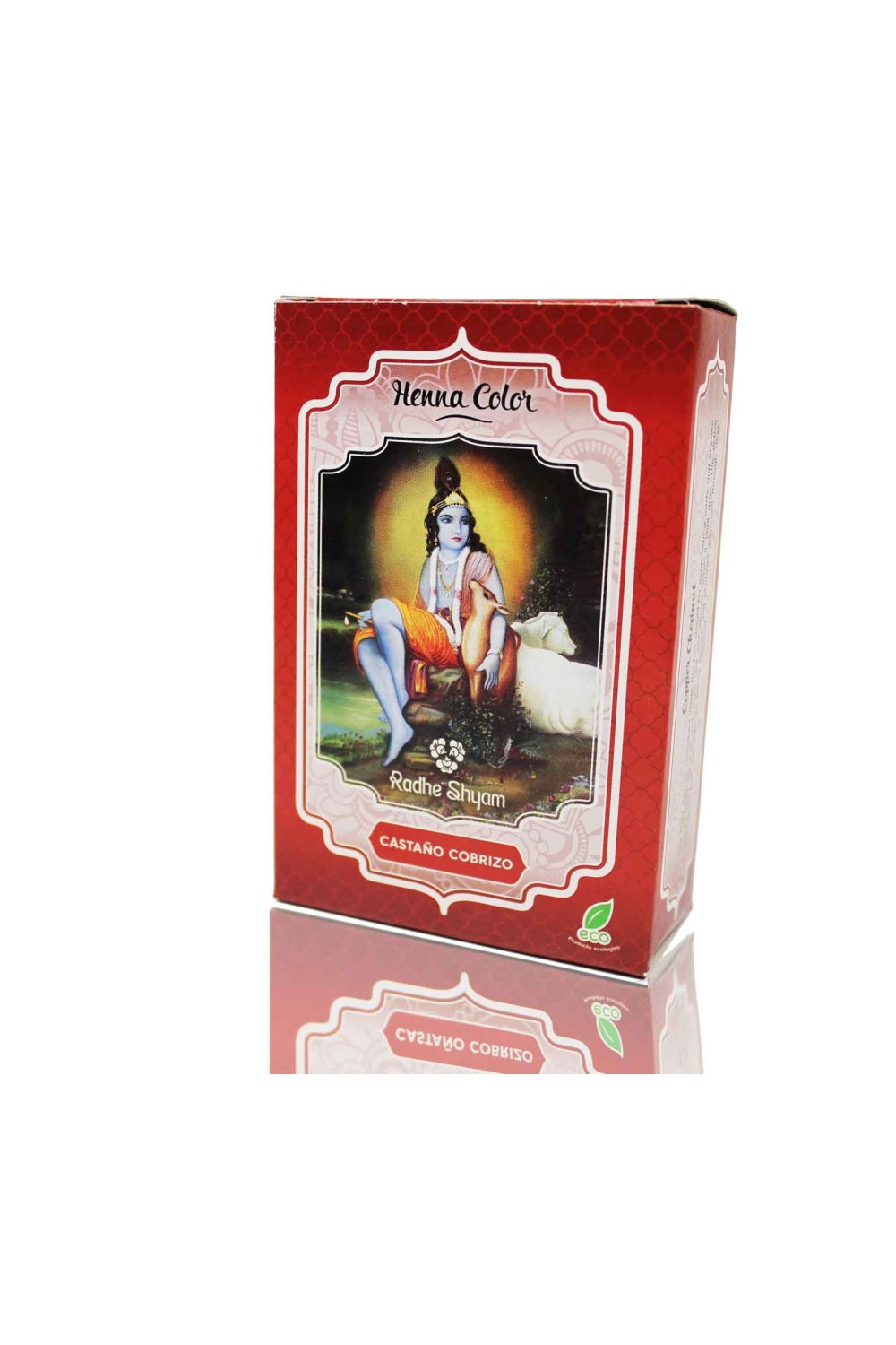 Henna Radhe Castaño Cobrizo Polvo 100g