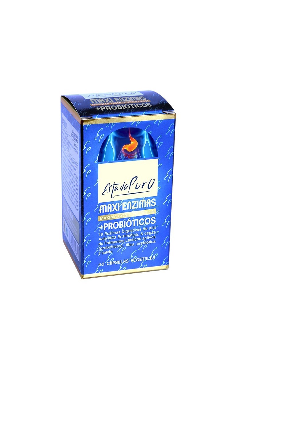 Tongil Estado Puro Maxi Enzimas Con Probioticos 40 Vcaps
