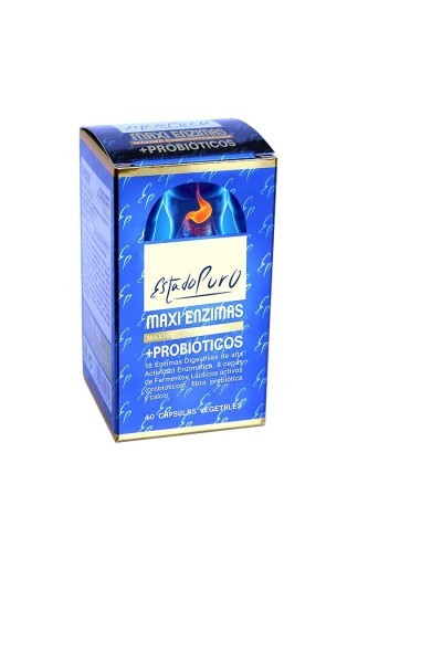 Tongil Estado Puro Maxi Enzimas Con Probioticos 40 Vcaps