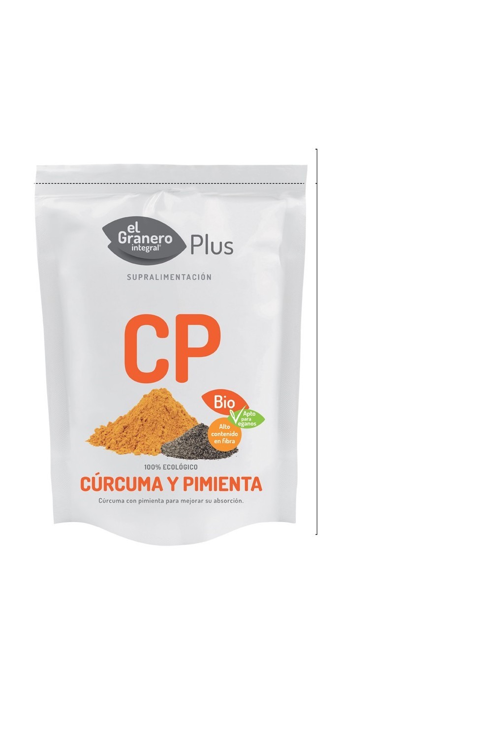 Granero Curcuma y Pimienta Bio 200g