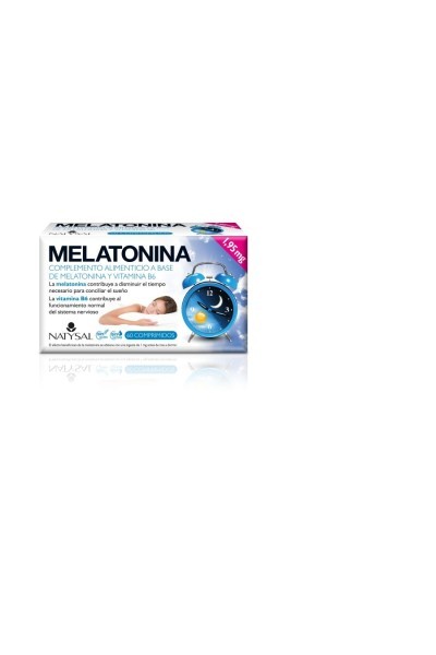 Natysal Melatonina 60 Comprimidos Masticables