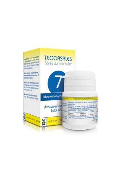 Tegorsales 7 Fosfato De Magnesio 350 Comprimidos