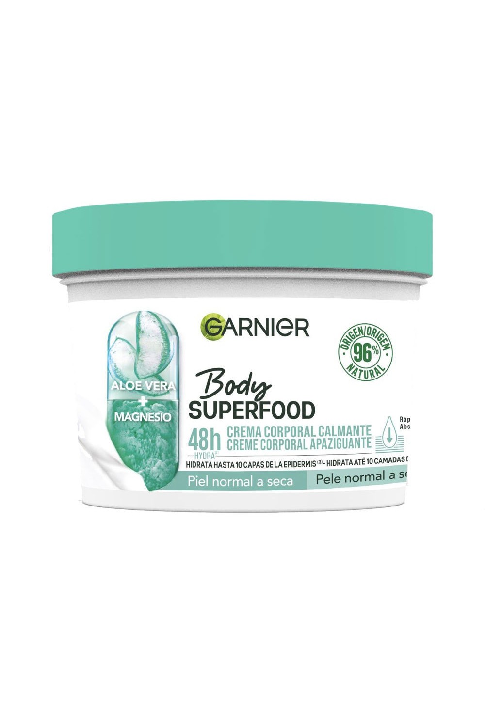 Garnier Body Superfood Aloe Vera Calming Body Cream 380ml