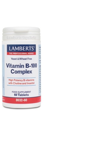 Lamberts Vitamina B-100 Complex 60 Tabs