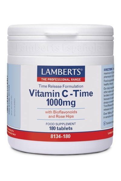 Lamberts Vitamina C-Time 1000 Mg 180 Tabs