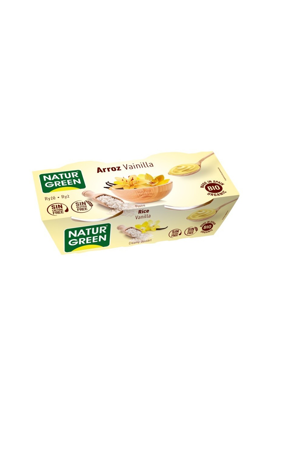 Naturgreen Arroz Vainilla 2 X 125g