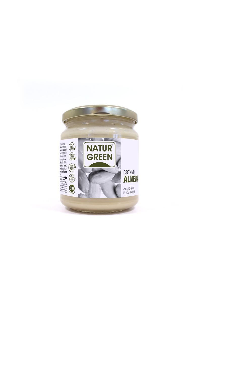 Naturgreen Crema Almendra Bio 250g