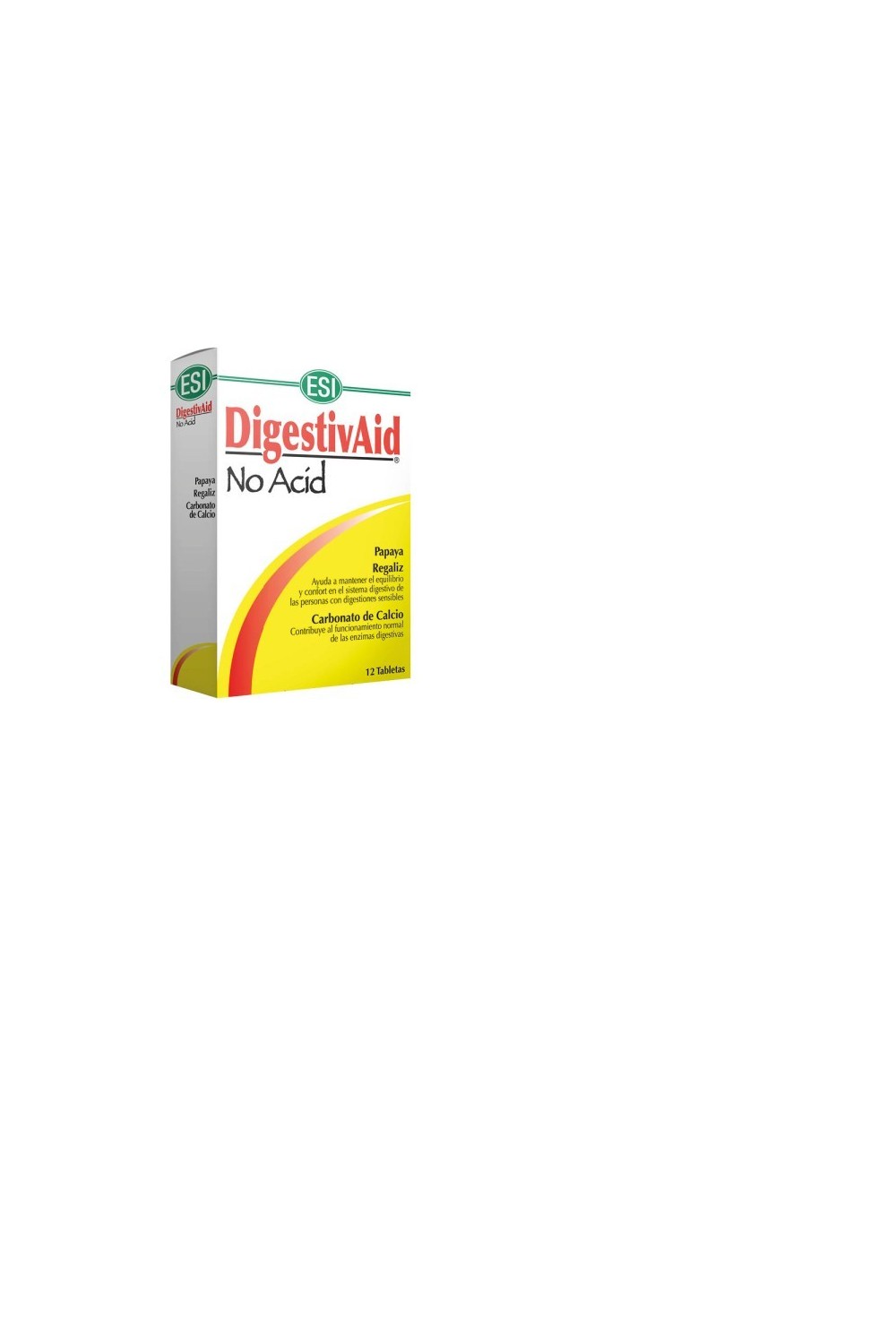 ESI Digestivaid No Acid 12 Tabletas