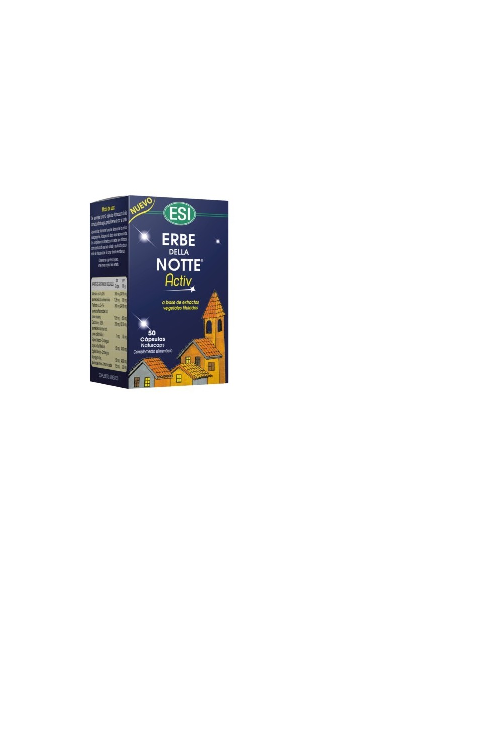Esi Erbe Della Notte Activ 50 Naturcaps