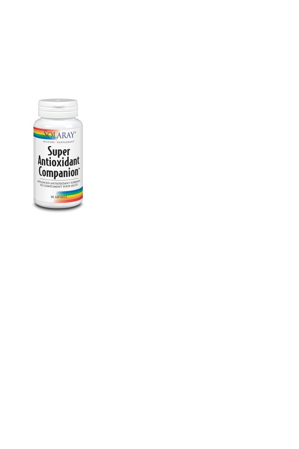 Solaray Superantioxidant Companion 30 Vcaps
