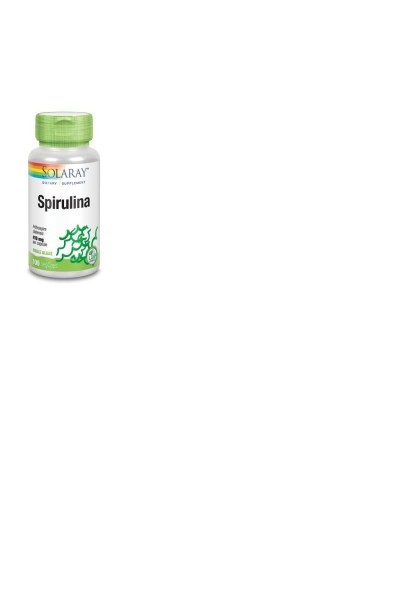 Solaray Espirulina 100 Caps