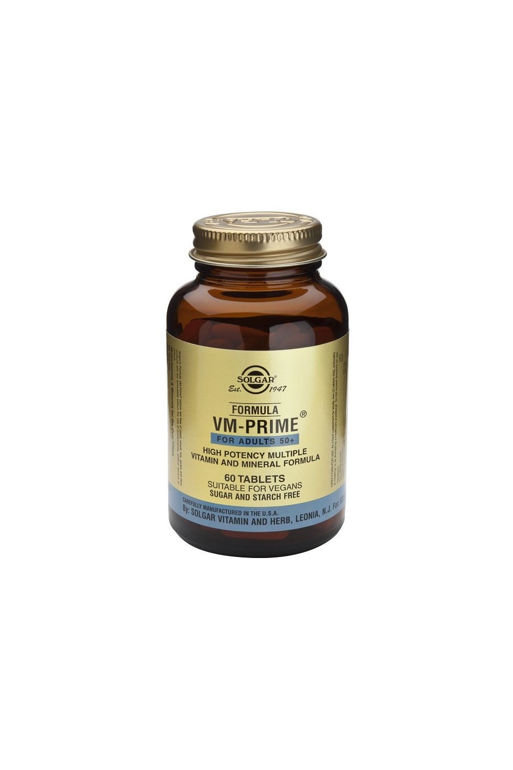 Solgar VM-Prime Adults +50 60 Capsules
