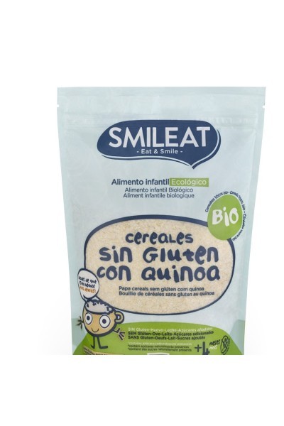 Smileat Papilla Cereales Sin Gluten Con Quinoa Bio 200g